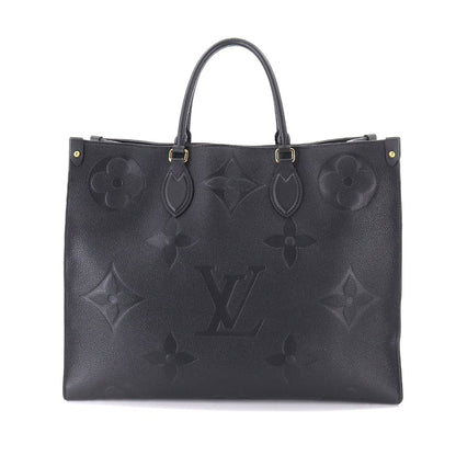 Louis Vuitton Monogram Implant Onthego GM 2Way Tote Bag Noir