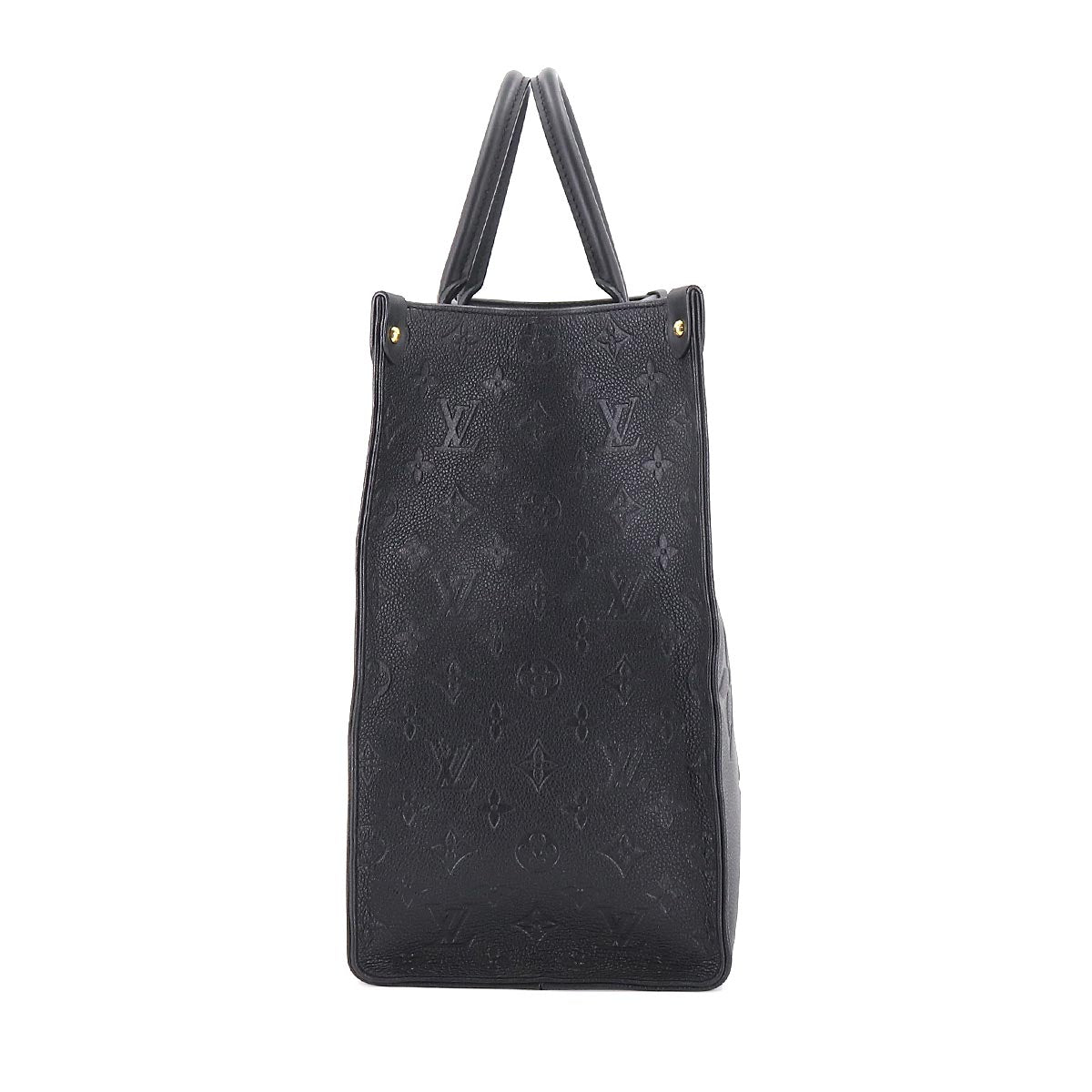 Louis Vuitton Monogram Implant Onthego GM 2Way Tote Bag Noir