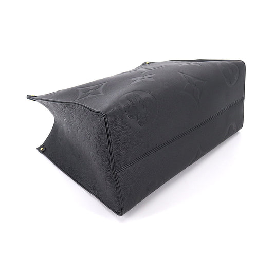 Louis Vuitton Monogram Implant Onthego GM 2Way Tote Bag Noir