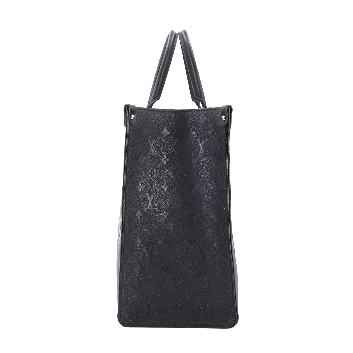 Louis Vuitton Monogram Implant Onthego GM 2Way Shoulder Bag Noir