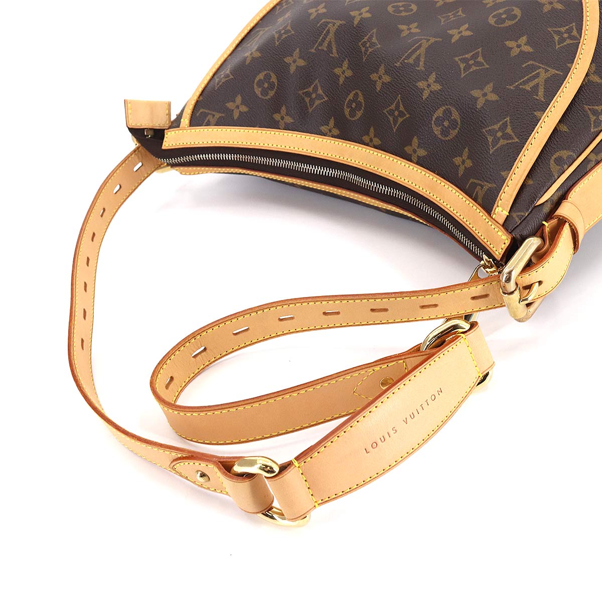 Louis Vuitton Monogram Tulum GM Shoulder Bag Brown