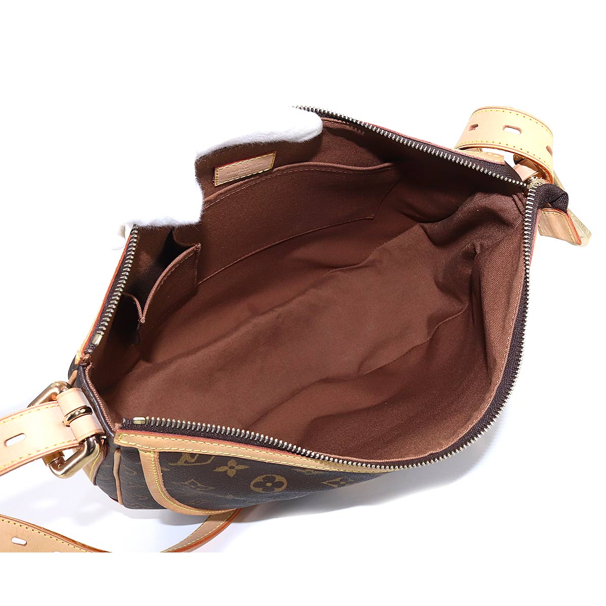 Louis Vuitton Monogram Tulum GM Shoulder Bag Brown