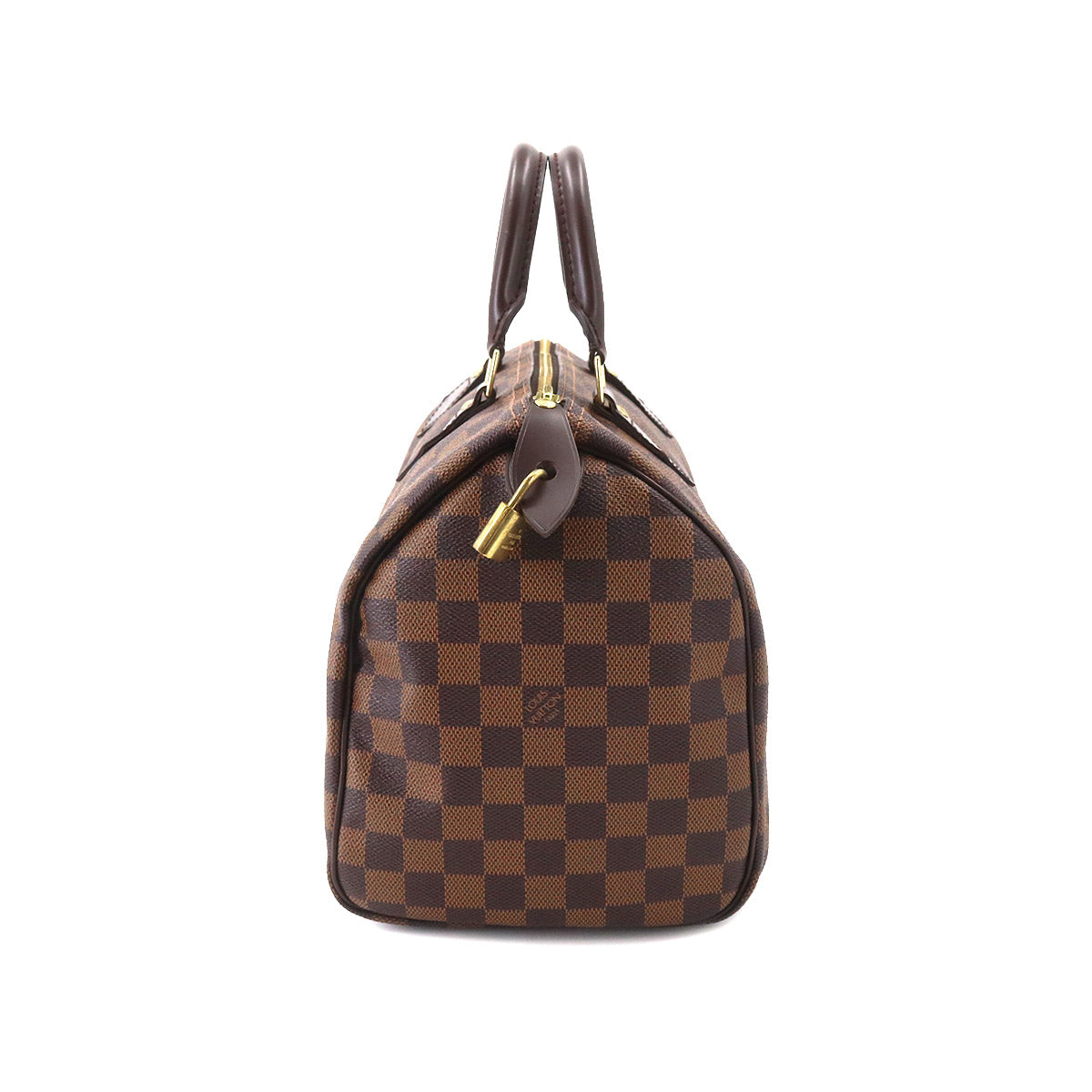 Louis Vuitton Damier Speedy 30 Hand Bag Ebene Brown