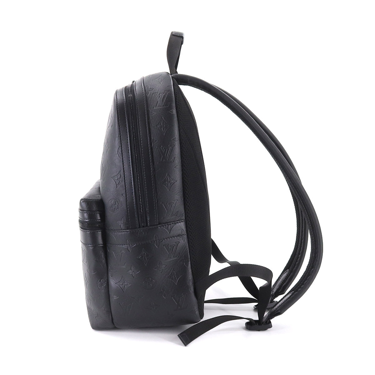 Louis Vuitton Monogram Shadow Sprinter Backpack Leather Black