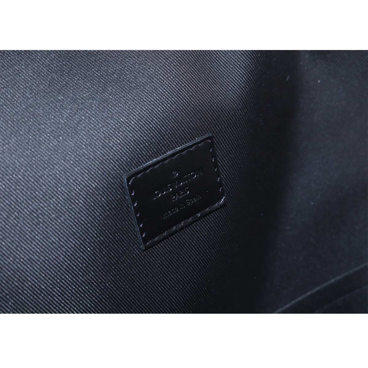 Louis Vuitton Monogram Shadow Sprinter Backpack Leather Black