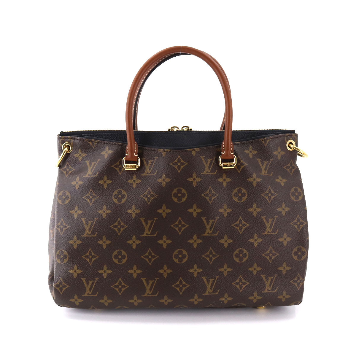 Louis Vuitton Monogram Pallas 2Way Hand Shoulder Bag Leather