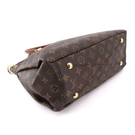 Louis Vuitton Monogram Pallas 2Way Hand Shoulder Bag Leather