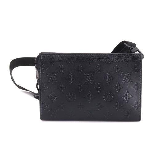 Louis Vuitton Monogram Shadow Gaston Wearable Wallet Shoulder Bag