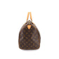 Louis Vuitton Monogram Speedy 35 Hand Bag Brown Gold Hardware