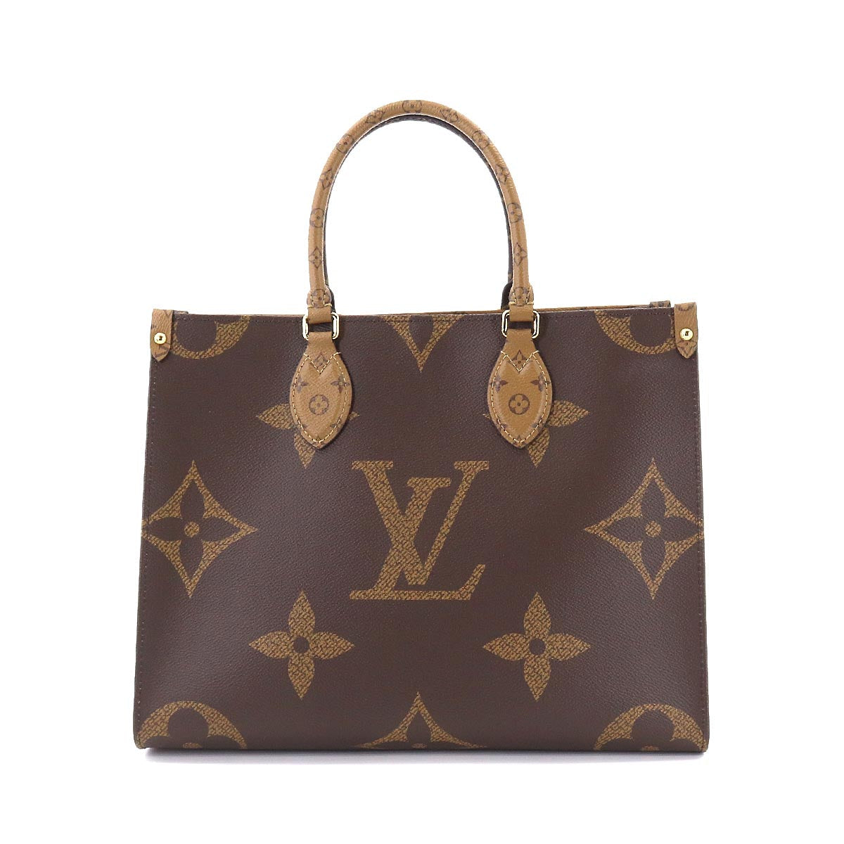 Louis Vuitton Giant Monogram On The Go MM 2way Tote Bag