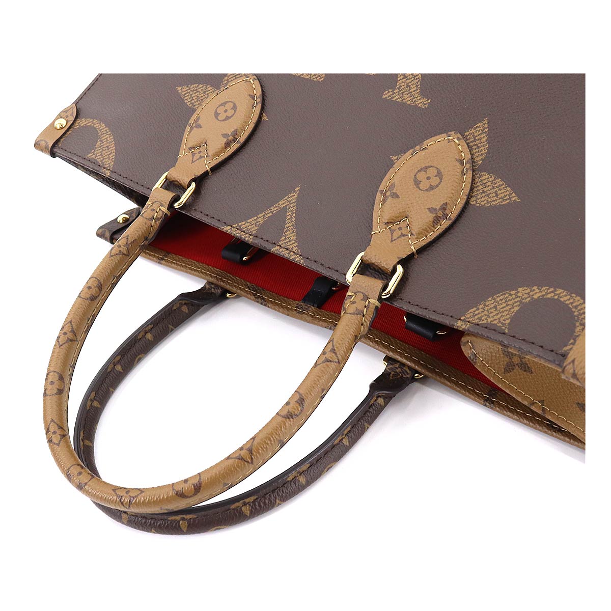 Louis Vuitton Giant Monogram On The Go MM 2way Tote Bag