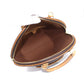Louis Vuitton Monogram Ellipse MM Hand Bag Brown Gold Metal