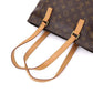 Louis Vuitton Monogram Hippo Piano Tote Bag Brown Gold Metal