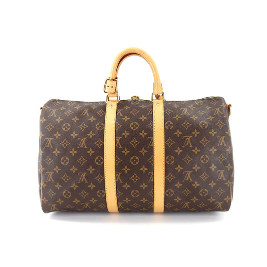 Louis Vuitton Monogram Keepall Bandoliere 45 2Way Boston Bag