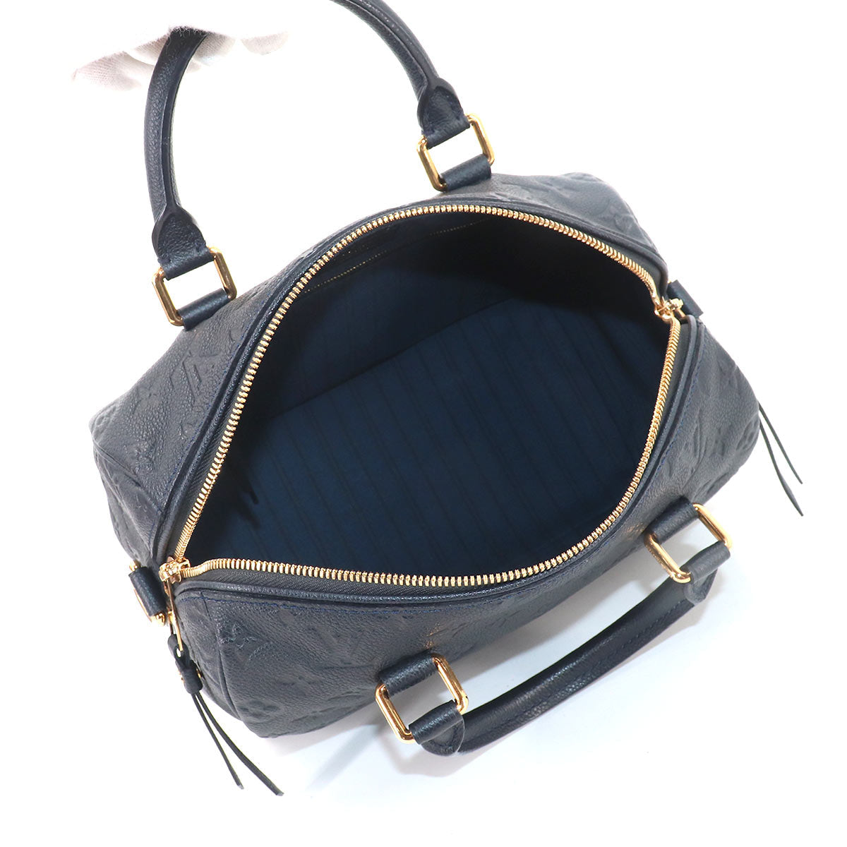 Louis Vuitton Monogram Implant Speedy Bandouliere 25 2Way Shoulder Bag