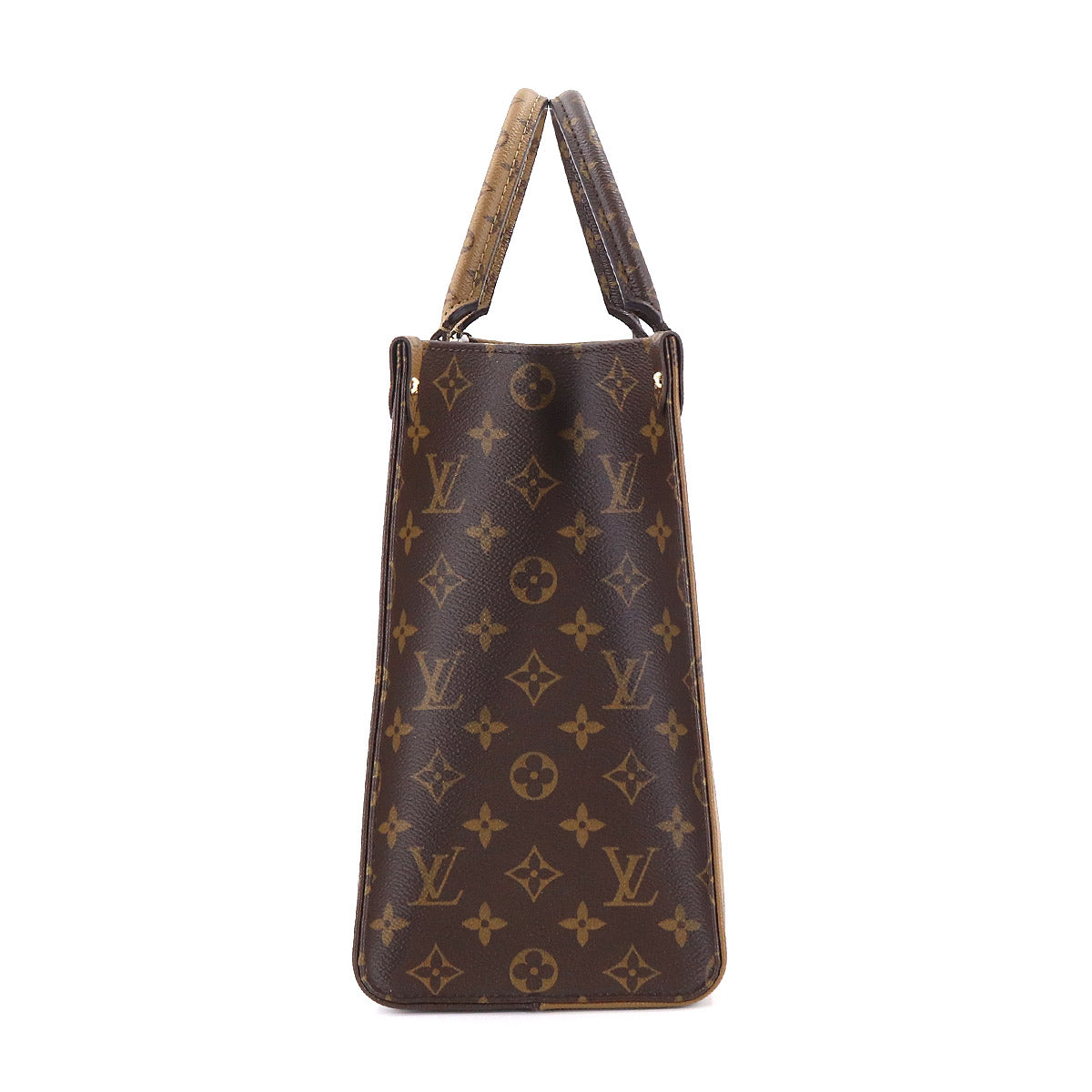 Louis Vuitton Giant Monogram On The Go MM 2Way Tote Shoulder Bag