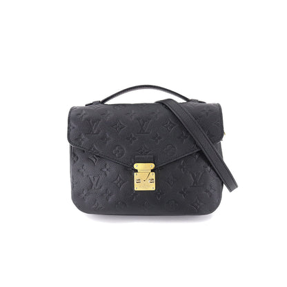Louis Vuitton Monogram Implant Pochette Metis MM 2Way Shoulder Bag
