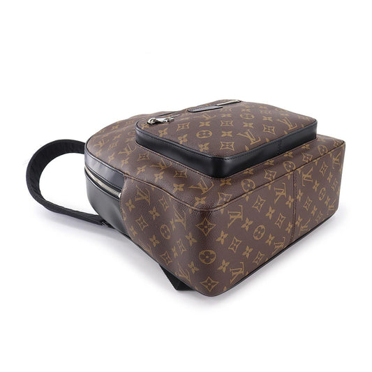 Louis Vuitton Monogram Macassar Josh NV Backpack Rucksack Brown Black