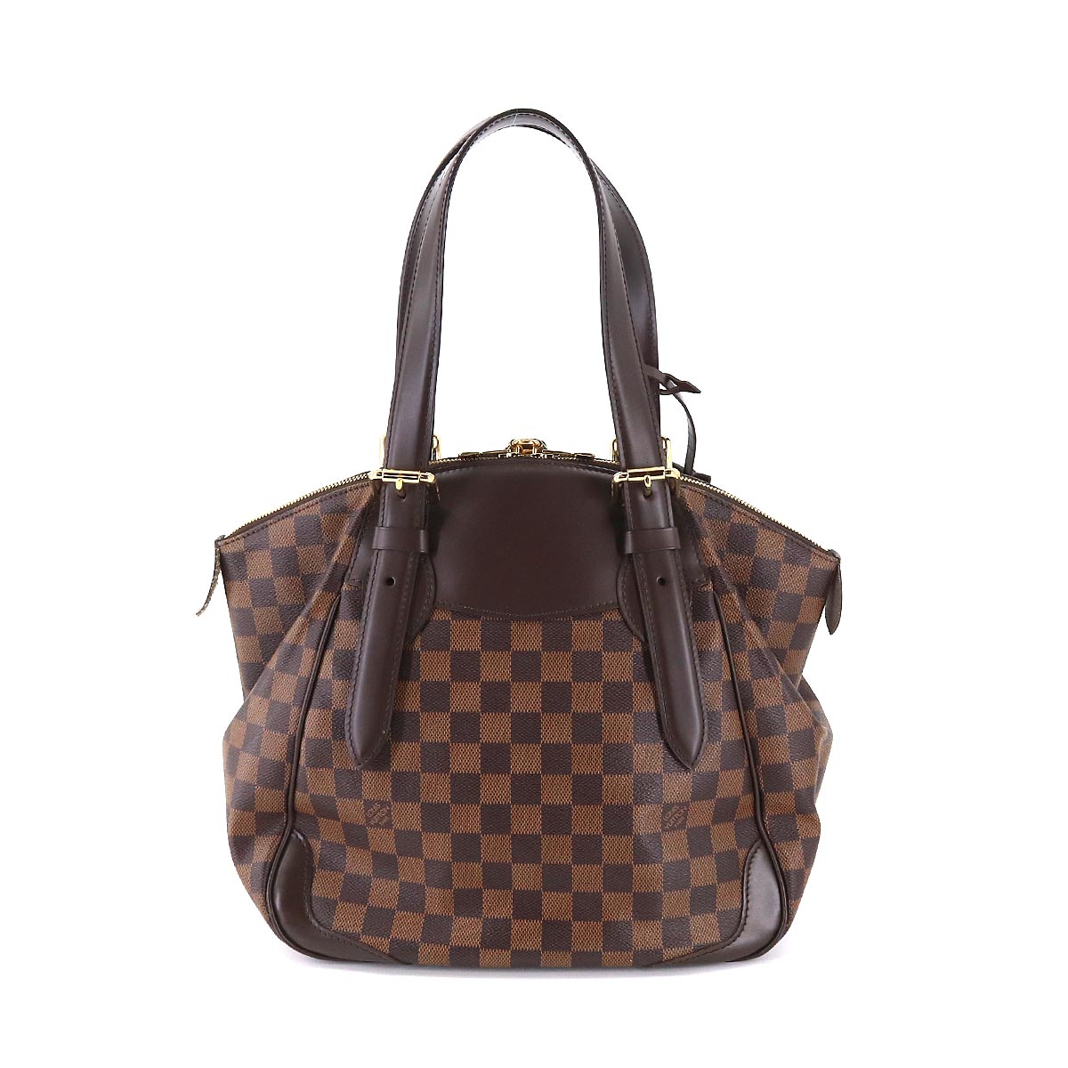 Louis Vuitton Damier Verona MM Shoulder Bag Ebene