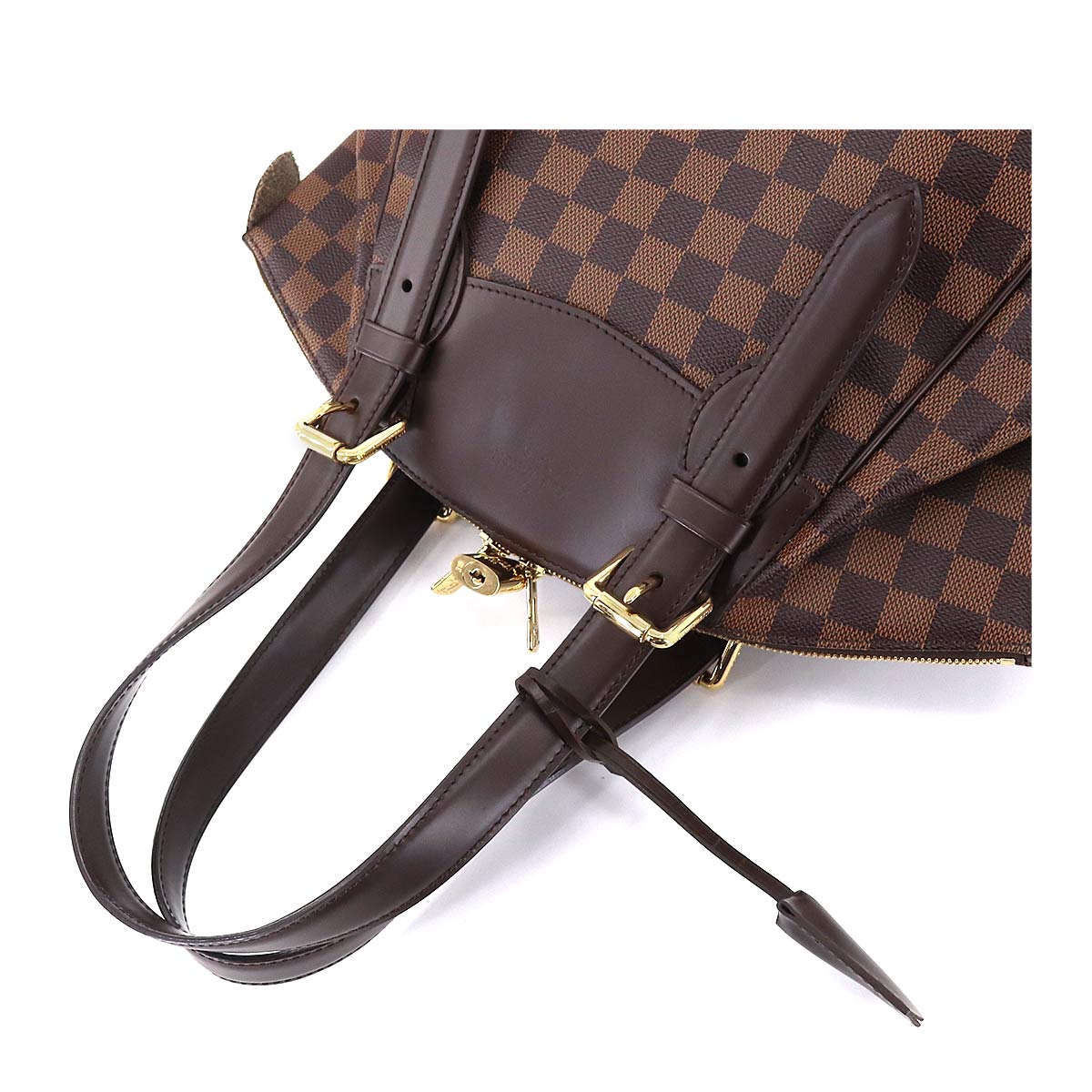 Louis Vuitton Damier Verona MM Shoulder Bag Ebene