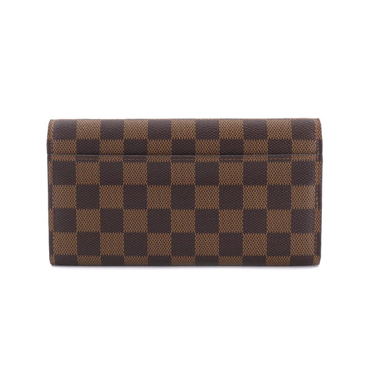 Louis Vuitton Damier Portefeuille Sarah Folio Long Wallet
