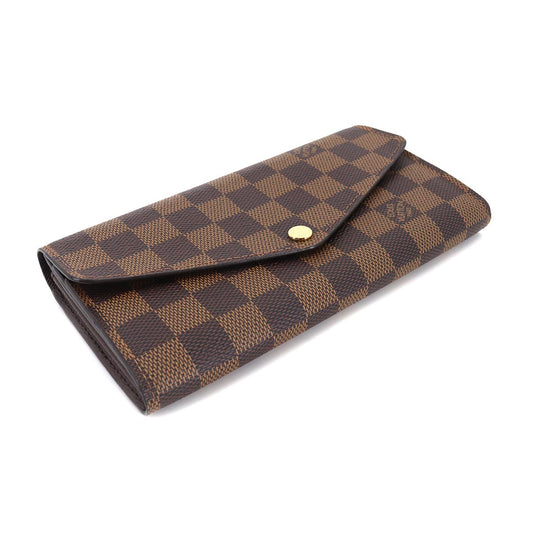 Louis Vuitton Damier Portefeuille Sarah Folio Long Wallet