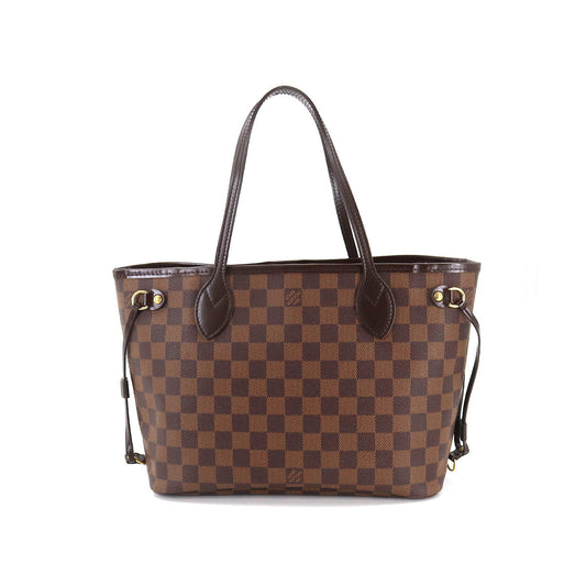 Louis Vuitton Damier Neverfull PM Tote Bag Ebene