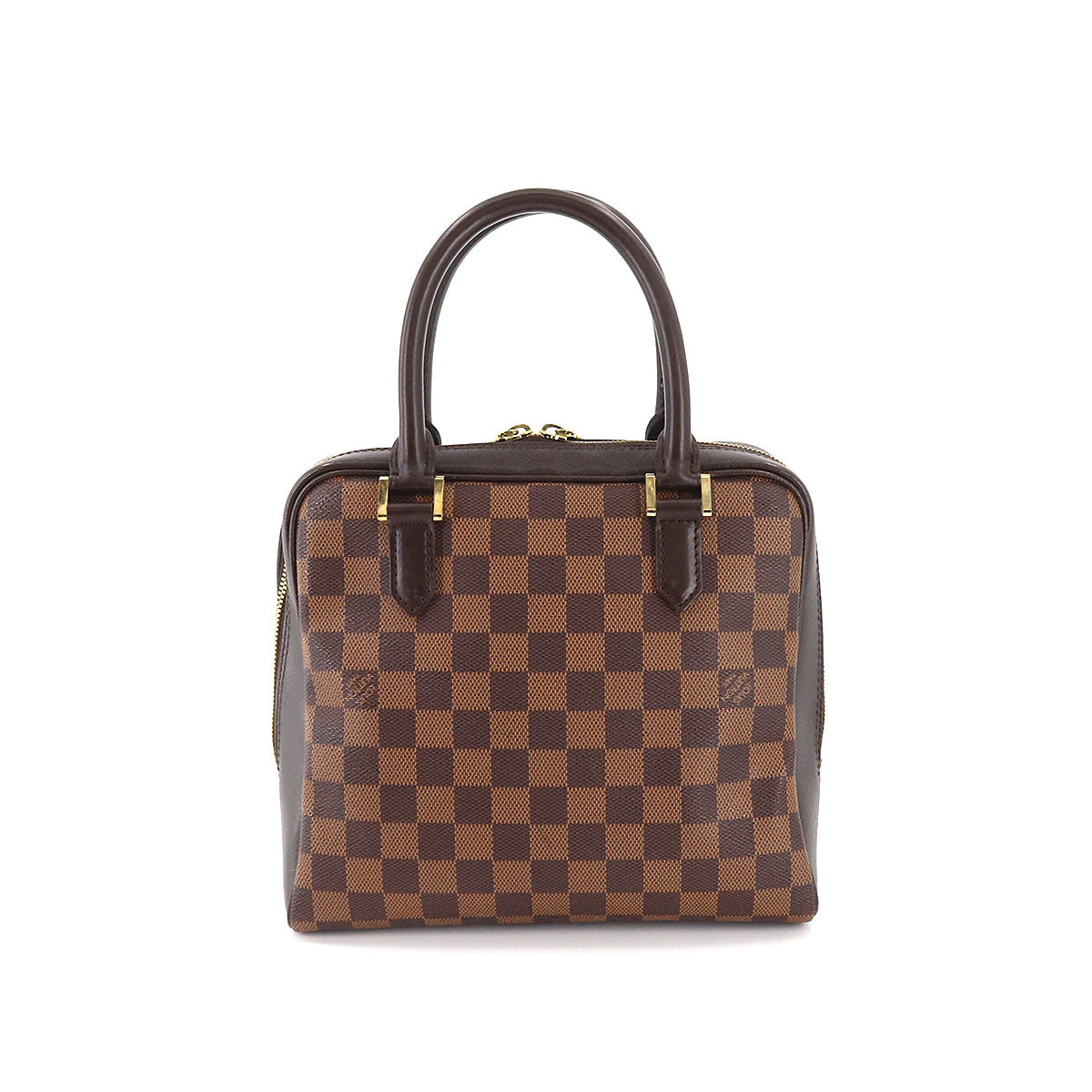 Louis Vuitton Damier Brera Hand Bag Ebene Brown