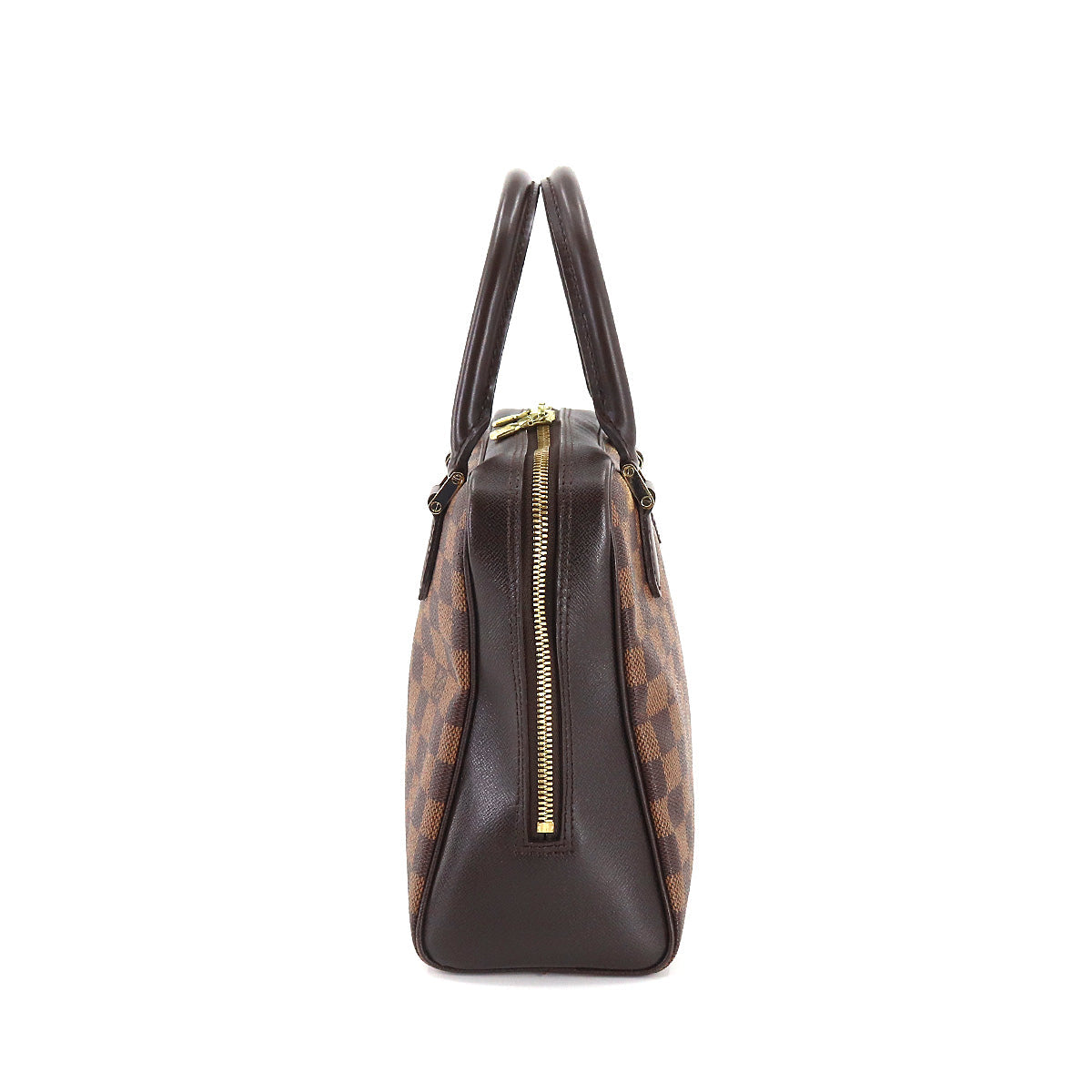 Louis Vuitton Damier Brera Hand Bag Ebene Brown
