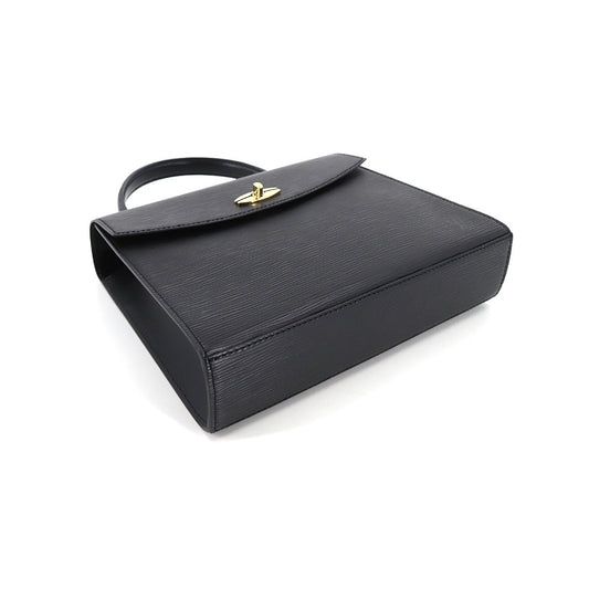 Louis Vuitton Epi Malesherbes Hand Bag Leather Noir Black