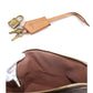 Louis Vuitton Monogram Alma PM Hand Bag Brown Gold Hardware