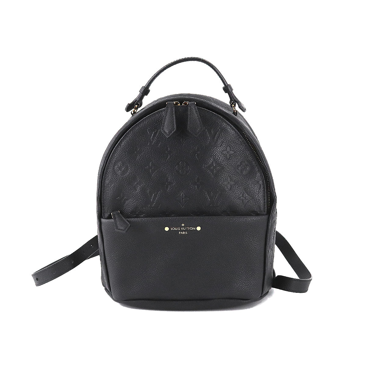 Louis Vuitton Monogram Empreinte Sorbonne Backpack Leather Noir