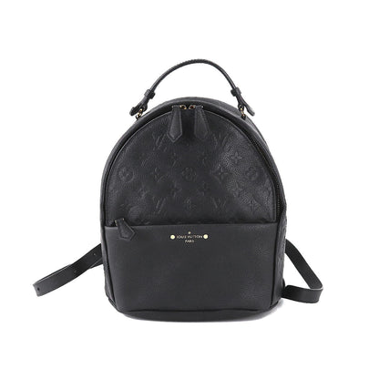 Louis Vuitton Monogram Empreinte Sorbonne Backpack Leather Noir