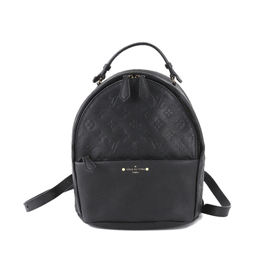 Louis Vuitton Monogram Empreinte Sorbonne Backpack Leather Noir
