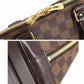 Louis Vuitton Damier Alma PM Hand Bag Ebene Brown