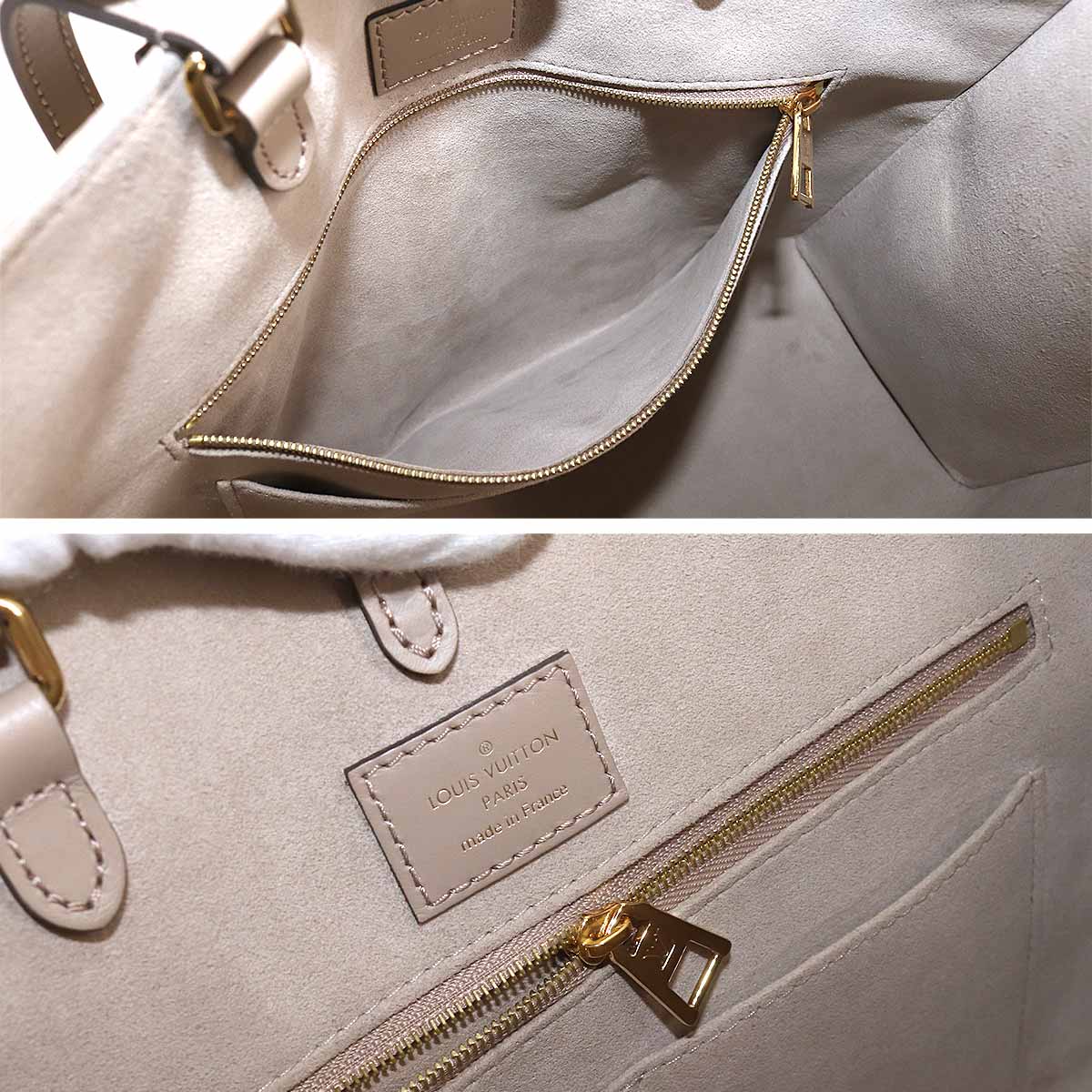 Louis Vuitton Bicolor Monogram Implant On the Go MM 2way Tote Bag