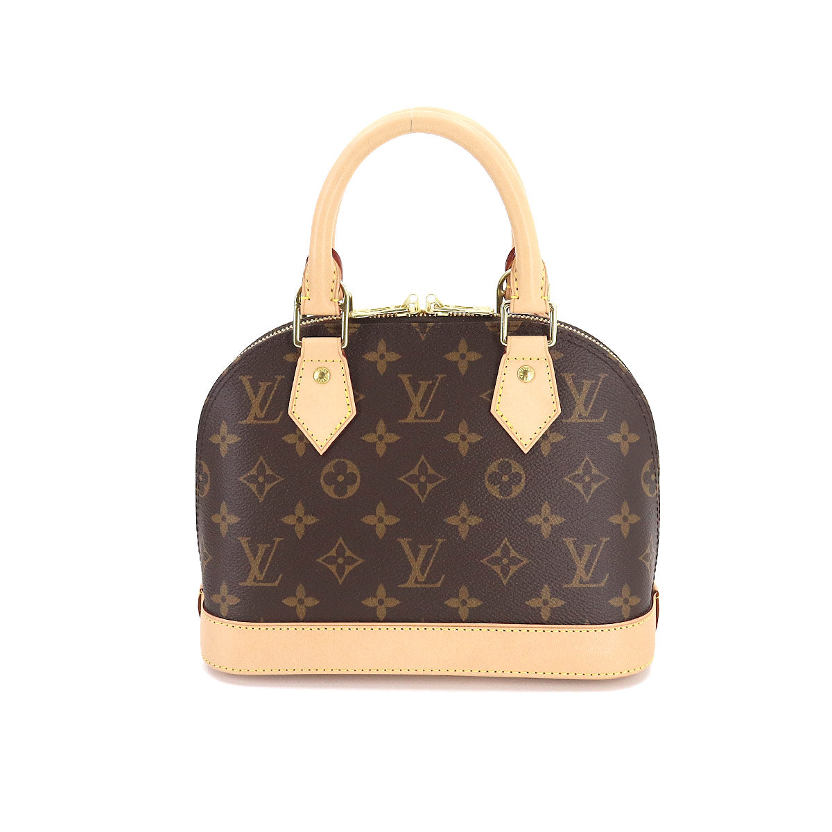 Louis Vuitton Monogram Alma BB 2way Shoulder Bag Brown