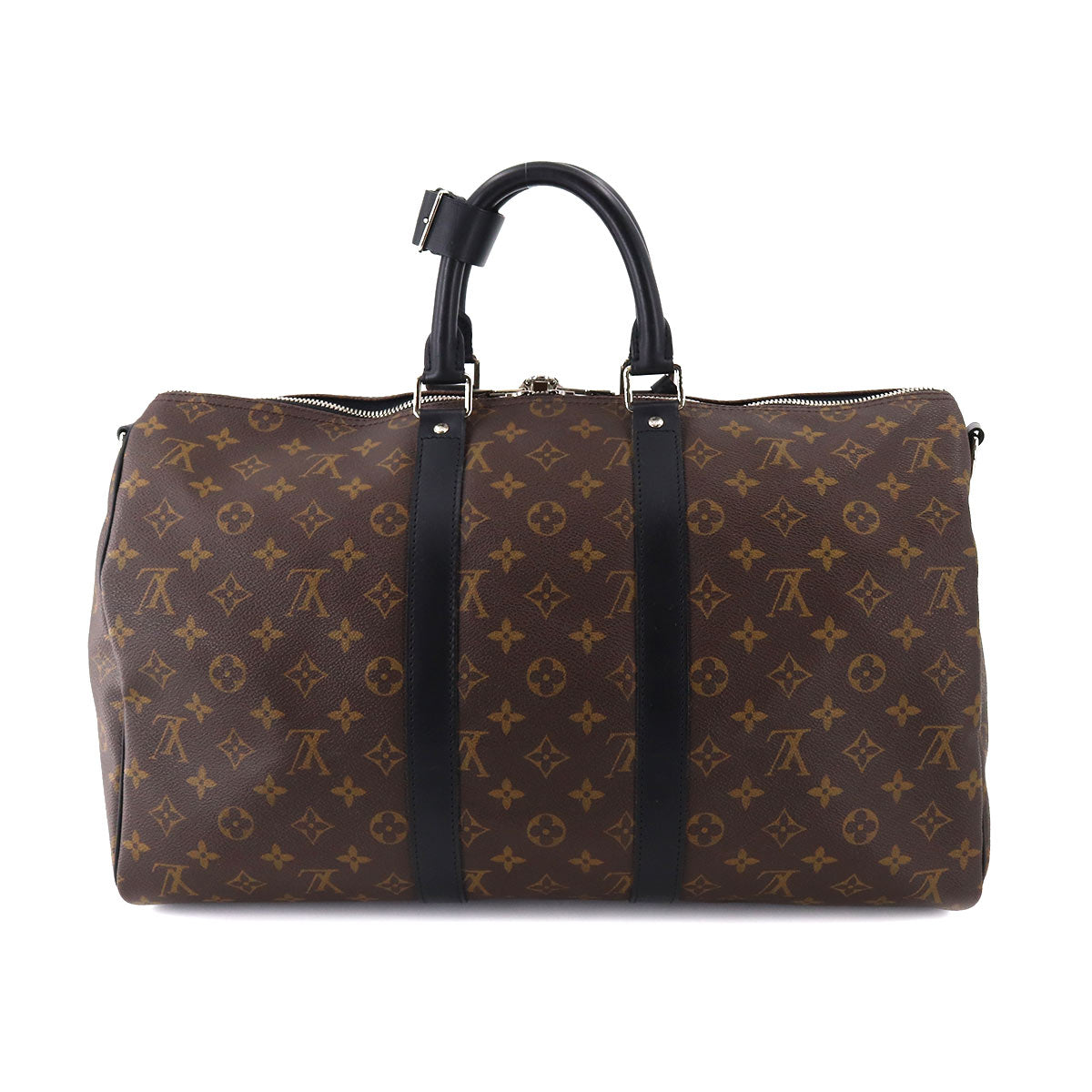 Louis Vuitton Monogram Macassar Keepall Bandouliere 45 Shoulder Bag