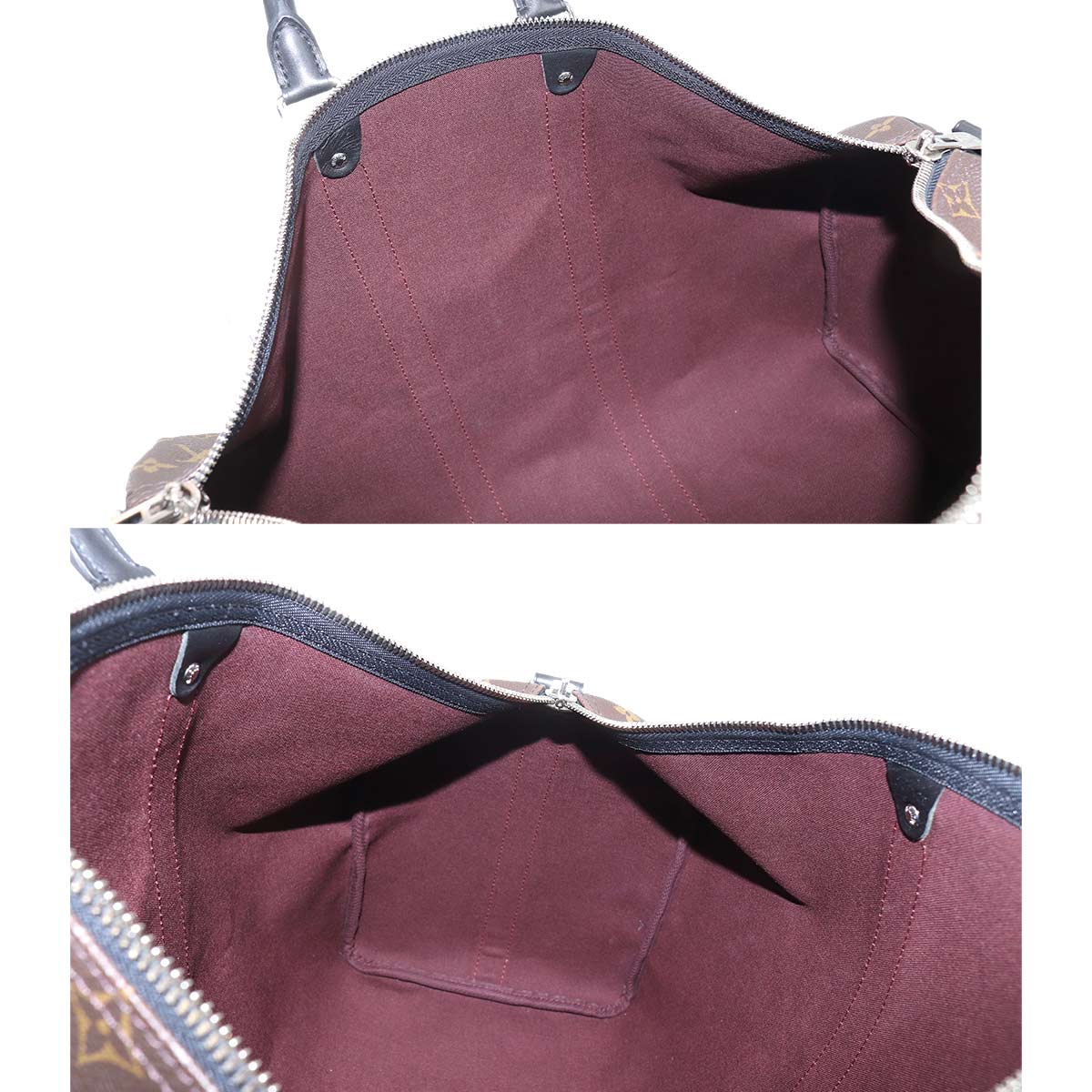 Louis Vuitton Monogram Macassar Keepall Bandouliere 45 Shoulder Bag