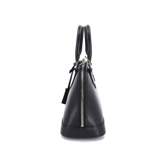 Louis Vuitton Epi Alma BB 2Way Hand Shoulder Bag Leather Noir