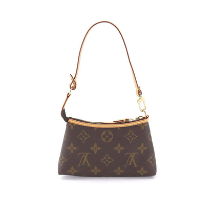 Louis Vuitton Monogram Mini Pochette Delightful Hand Bag Brown