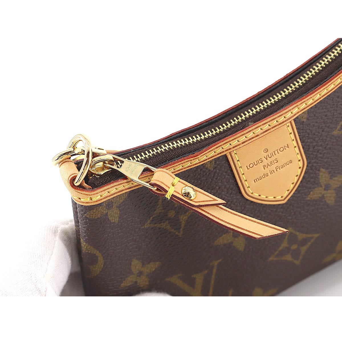Louis Vuitton Monogram Mini Pochette Delightful Hand Bag Brown