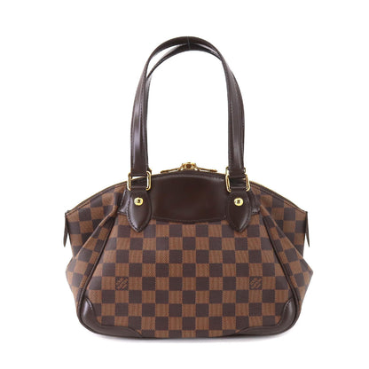 Louis Vuitton Damier Verona PM Hand Bag Ebene Brown