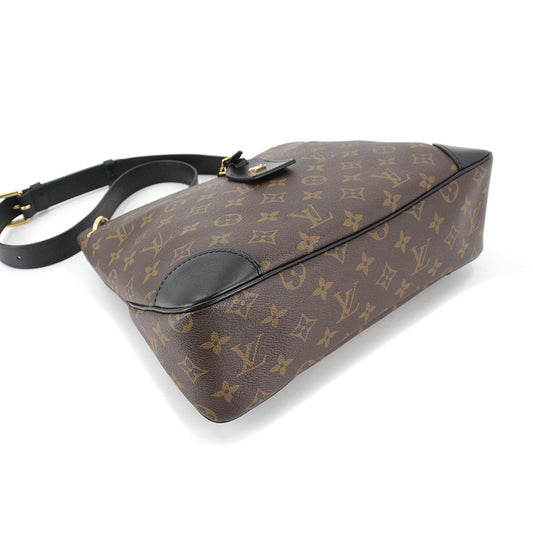 Louis Vuitton Monogram Odeon NM MM Shoulder Bag Brown Noir