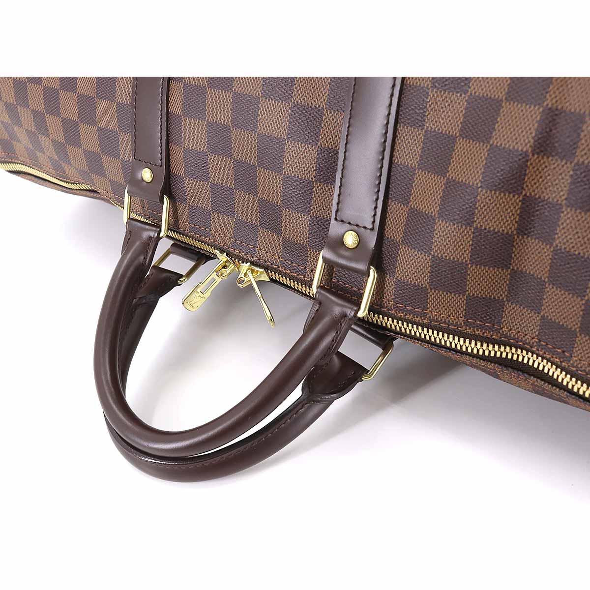 Louis Vuitton Damier Keepall Bandouliere 55 2way Boston Shoulder Bag Ebene