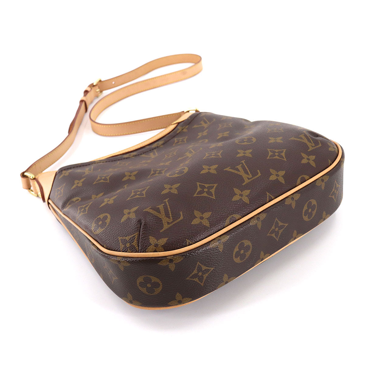 Louis Vuitton Monogram Odeon PM Shoulder Bag Brown