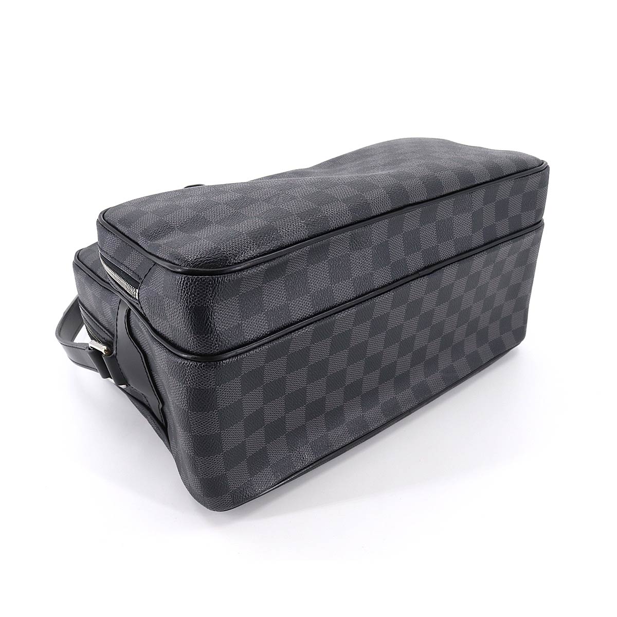 Louis Vuitton Damier Graphite Io Shoulder Bag Black Gray