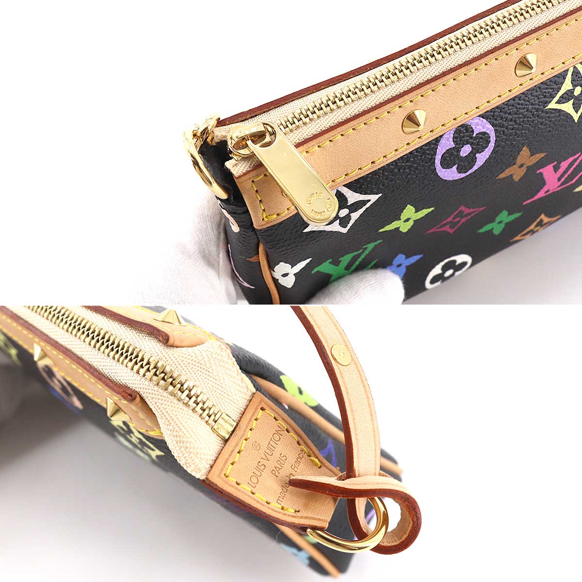 Louis Vuitton Monogram Multicolor Pochette Accessoires Hand Bag
