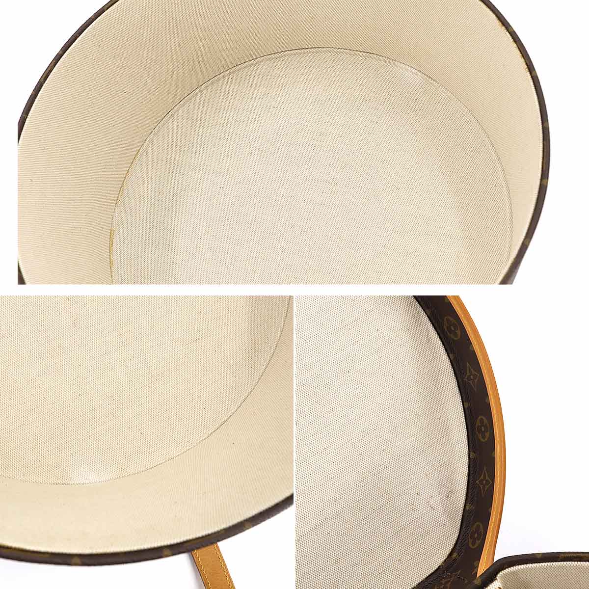 Louis Vuitton Monogram Boite Chapeau 40 Hat Case Brown