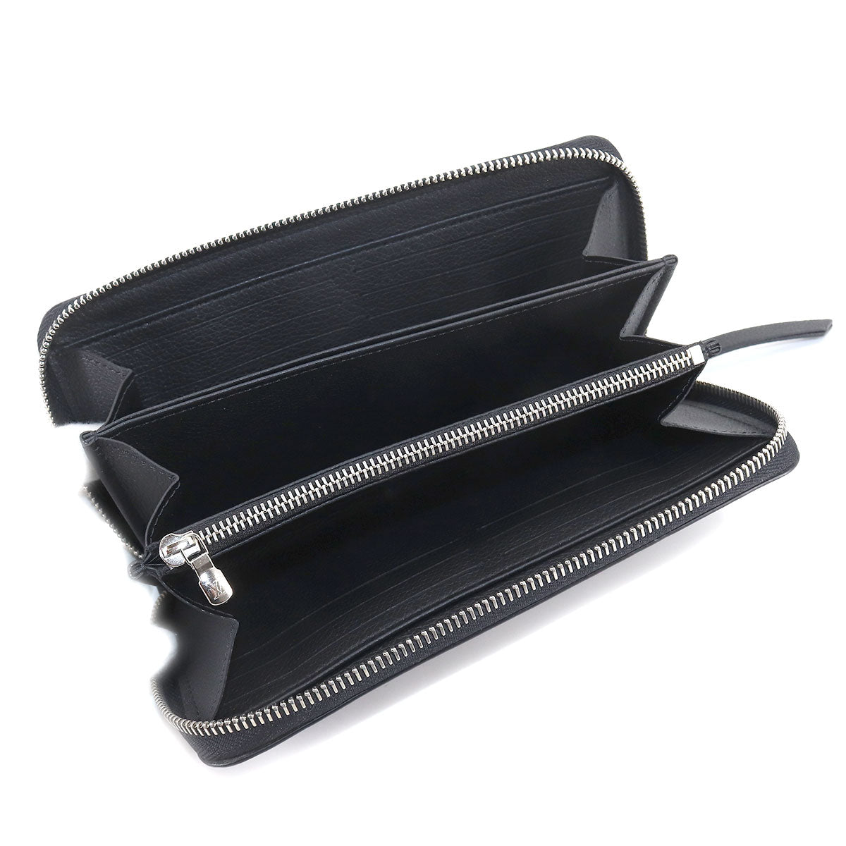Louis Vuitton Zippy Lockme Round Zipper Long Wallet Leather